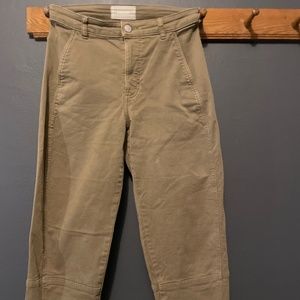 Everlane Barrel Pant - Moss